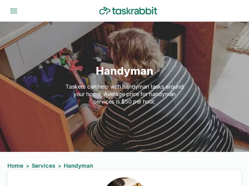 Taskrabbit - Handyman - CPL (US)