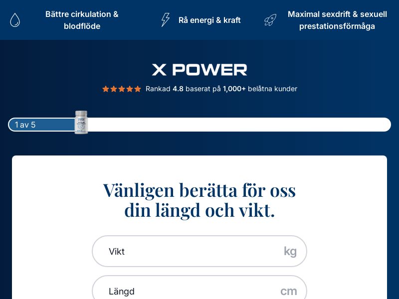 ! NEW OFFER - X Power ME - DTC [SE] (Banner,Native,Social,Search,SEO,Brand Bidding) - CPA