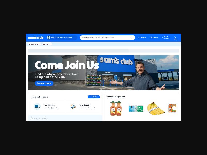 Sam's Club - Wholesale Club Membership - RevShare (US)