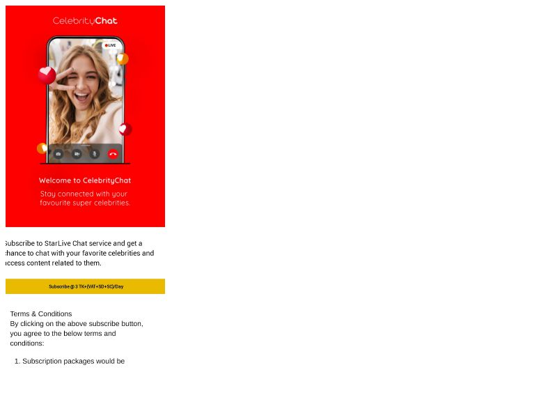 Celebrity Chat Grameenphone