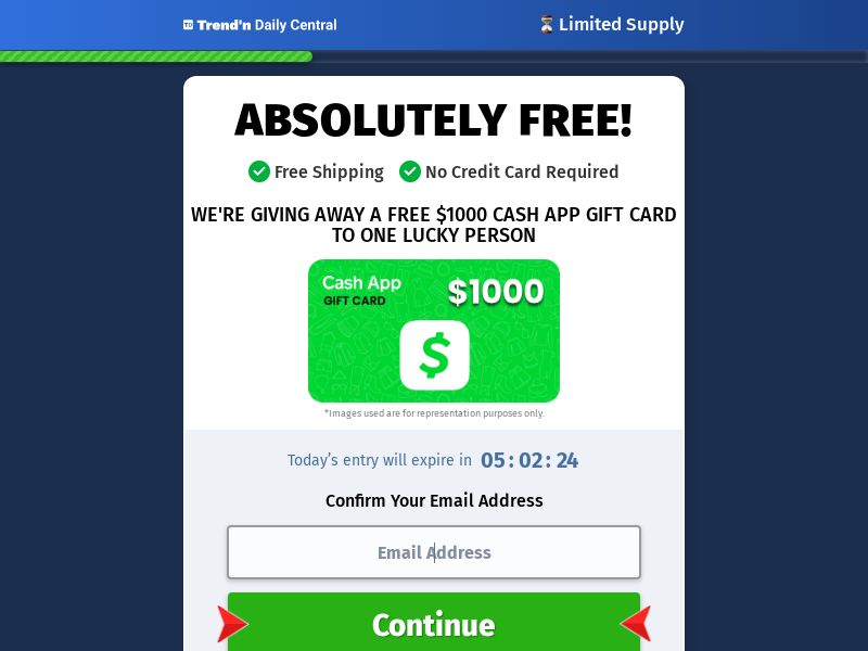 TrendnDaily $1000 CashApp - Bigo | US