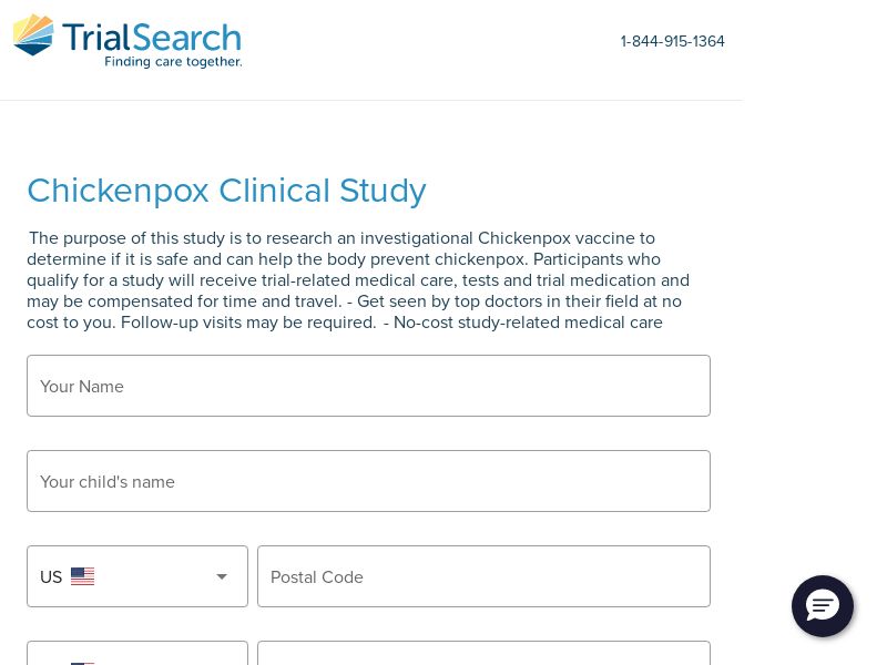 Pediatric Chickenpox Vaccine - CPL | US