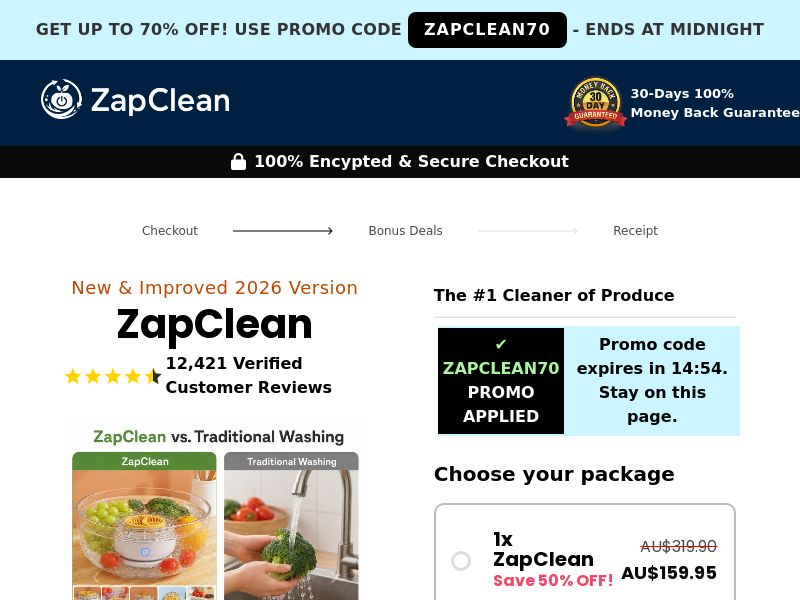 ZapClean SS - AU