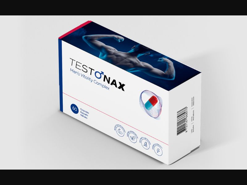 Testonax - a testosterone booster (CPS)