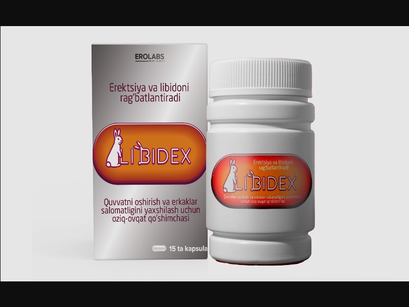 Libidex - capsules for prostatitis