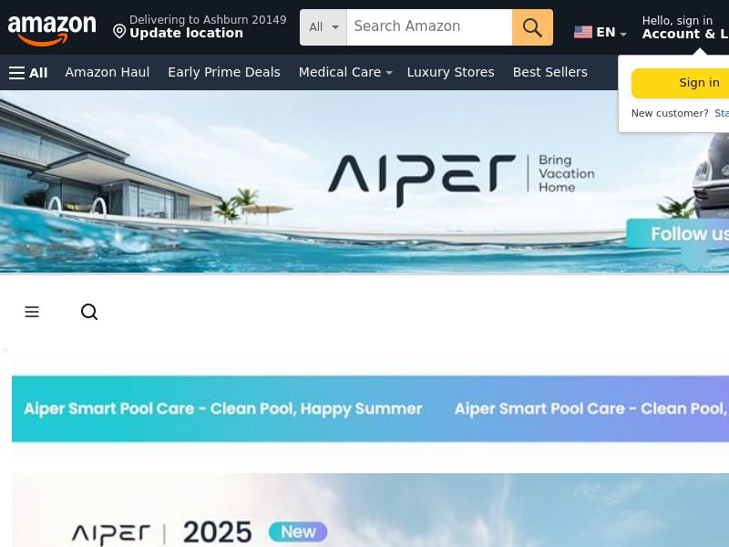 Aiper - RevShare | US AU CA DE FR ES