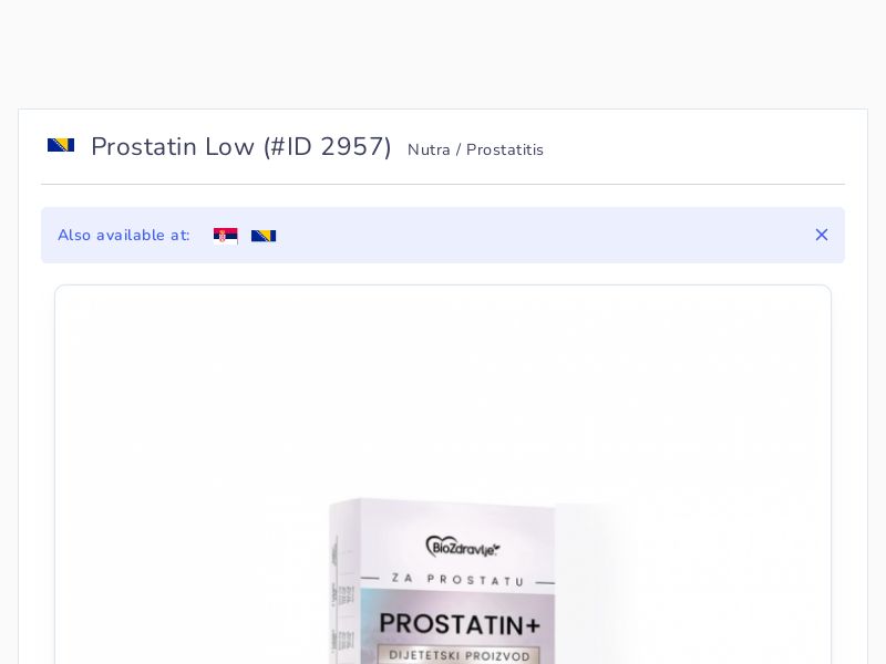 Prostatin Low
