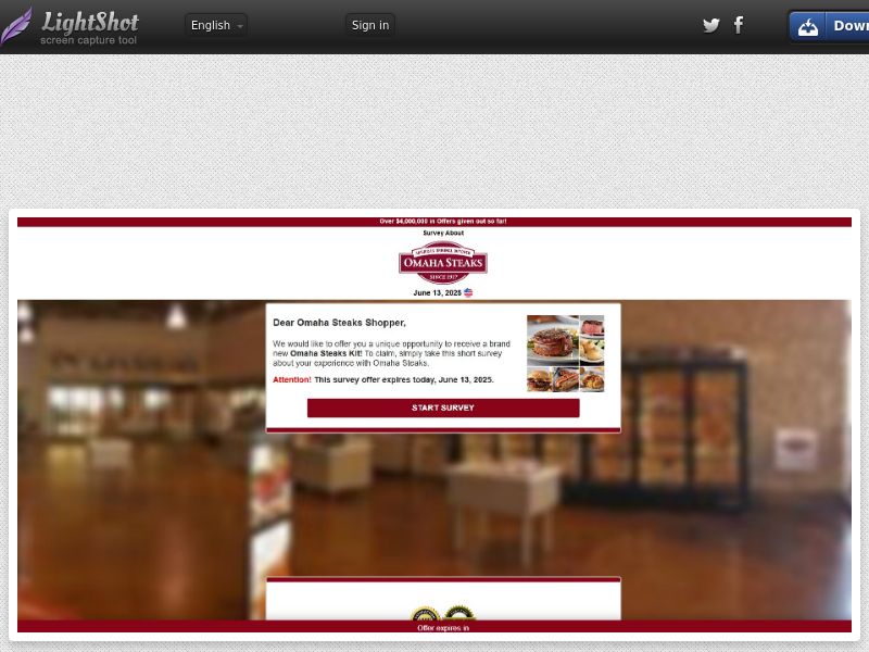 Omaha - Omaha Steaks Kit | US