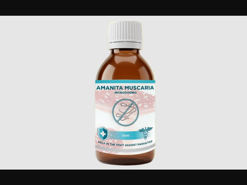 Amanita Muscaria - antiparasitic tincture (no price)