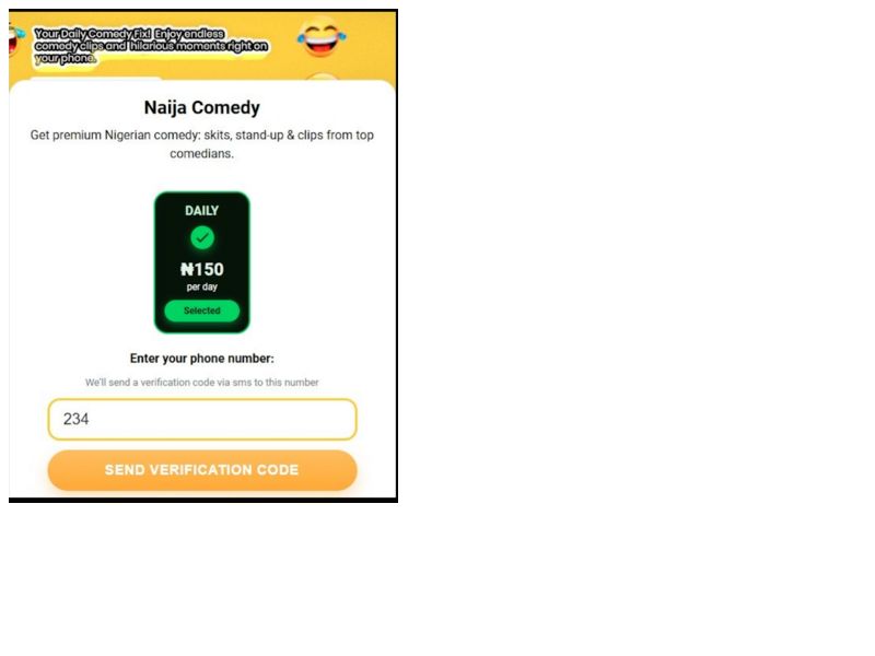 NaijaComedy MTN