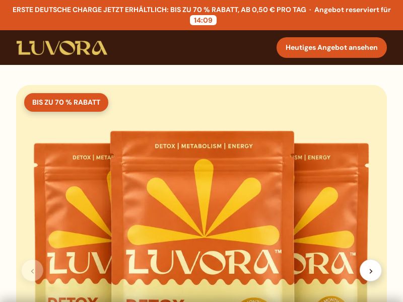 Luvora Detox Slimming Patches - Product Page [Multi-GEO] (Social,Banner,Native,Push,SEO,Search,Brand Bidding) - CPA