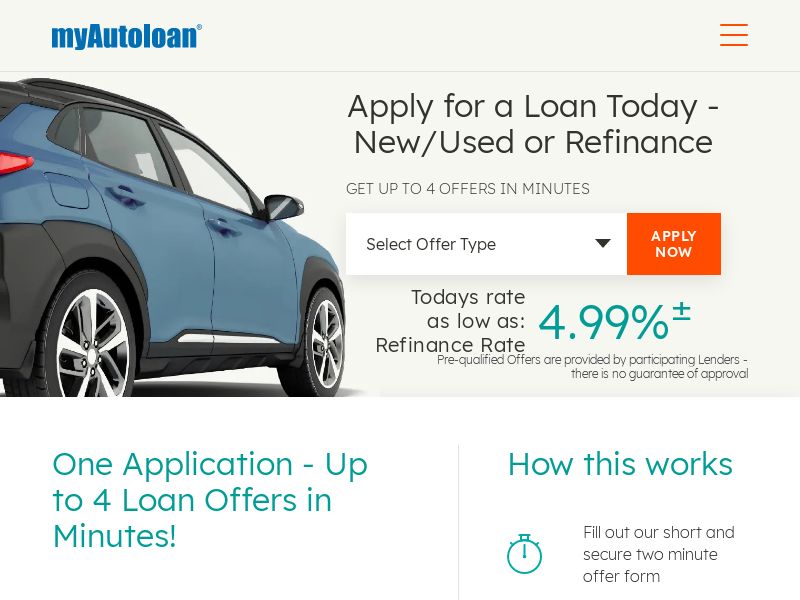 Finance - My Auto Loan US - SOI (daily 20 cap)