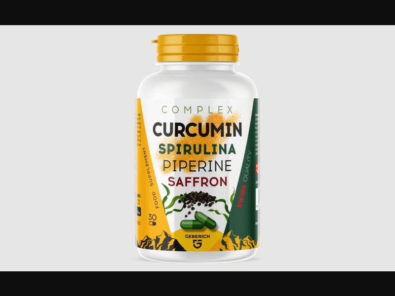 Curcuma - capsules for weight loss