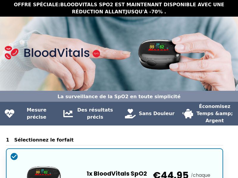 BloodVitals SpO2 - FR