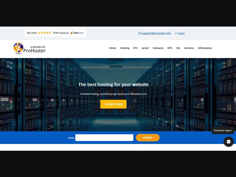 35435 - WW - Prohoster VPN & Hosting - CPS