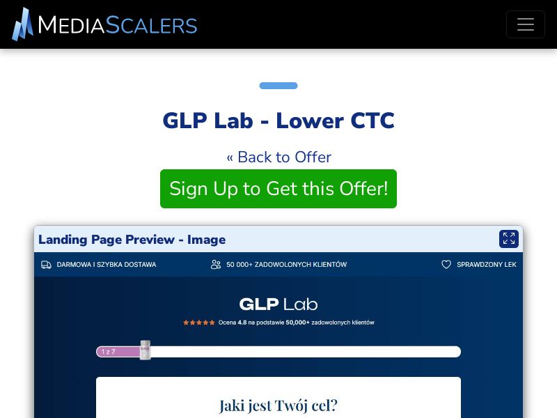 GLP Lab - Lower CTC (Event Tracking) [PL]