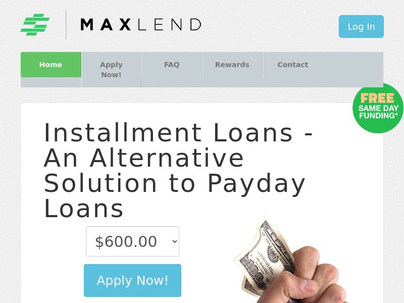 MaxLend Installment Loans US [DUPLICATED]