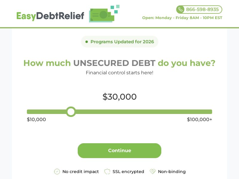 Easy Debt Relief
