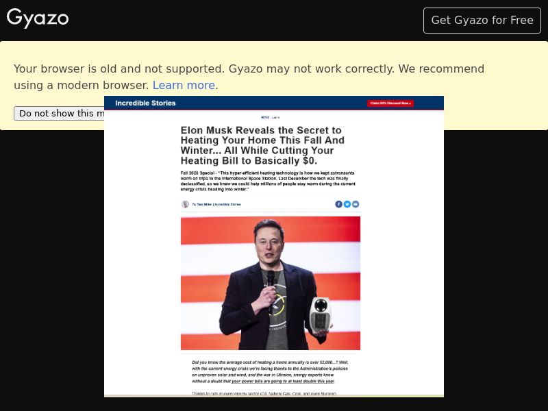 Musk Heater (Pre-Lander) - CPA | US