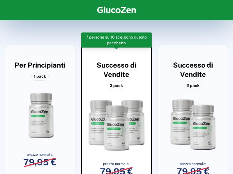 GlucoZen | IT | D2C | Exclusive
