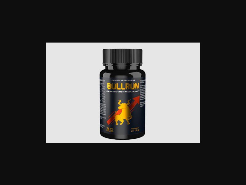 Bullrun Ero - capsules for penis enlargement | low price