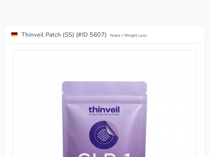 Thinveil Patch (SS)
