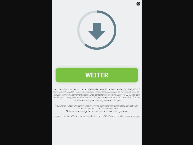 [MOB] 999 Download Ready /AT [H3G] [billable]