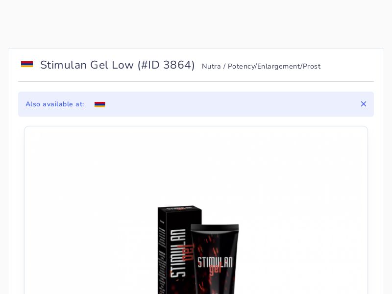 Stimulan Gel Low