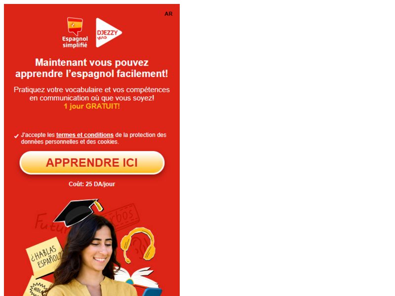 Spanish Lessons Daily FR Djezzy