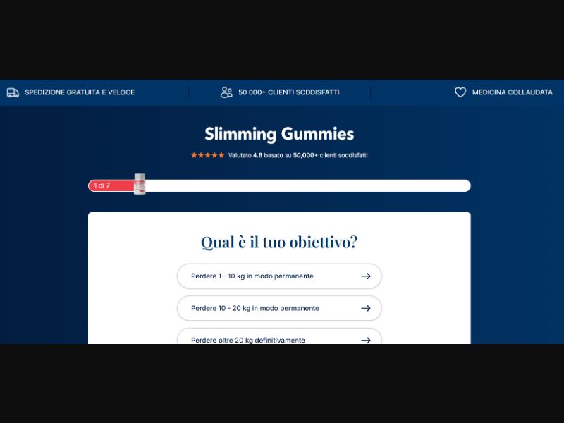 [WEB+MOB Slimming Gummies - Quiz/DTC /IT CPS