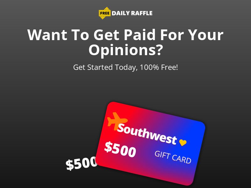Free Daily Raffle - Black Friday $500 Capital One Gift Card - CPA - [US]