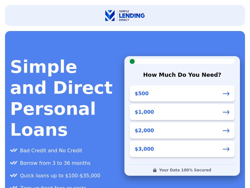 Simple Lending Direct - Revshare [US]