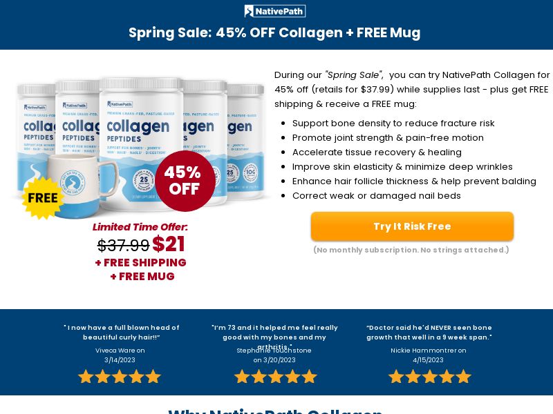 NativePath Collagen - CC Submit | US