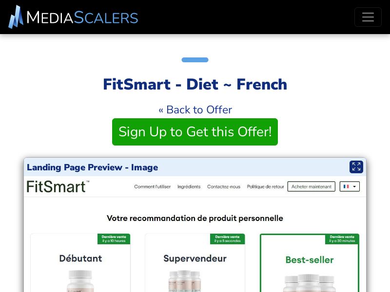 FitSmart - Diet ~ French {+DTC, Quiz} [FR]