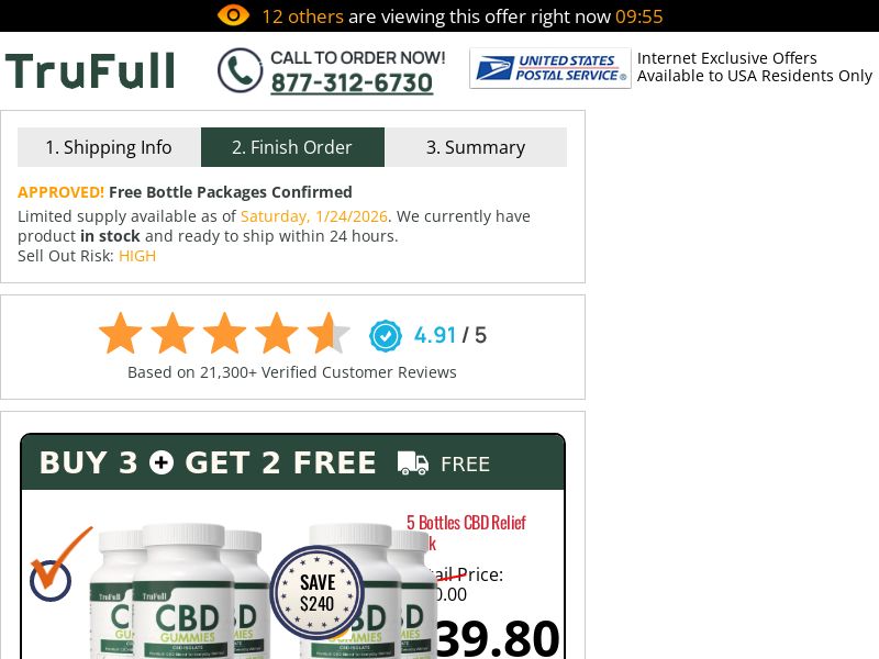 TruFull CBD SS - US/INTL