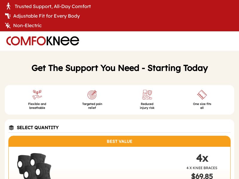 Comfoknee SS - US/UK/FR/DE