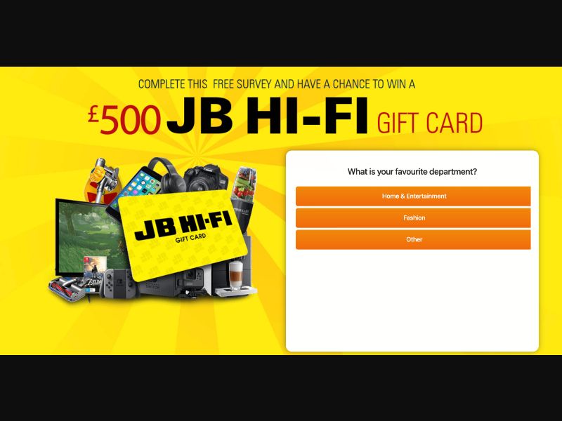 UK - Quiztionnaire - 100 - JB Hifi - (CPL)
