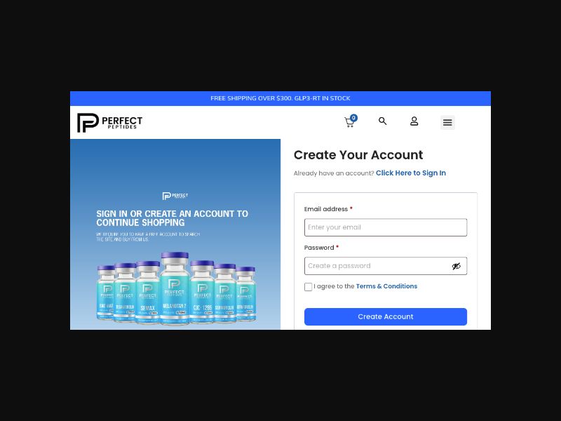 Perfect Peptides - Lab Tested Peptides - CPS (US)