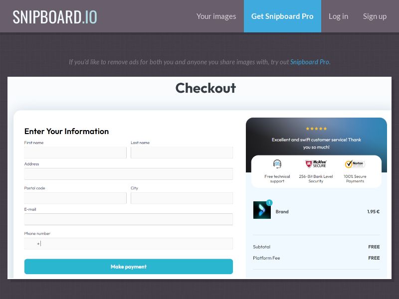 PresentInside - Dynamic Blank Page €1.95 (New Design v1) Fb Pixel FR - CC Submit *CUSTOMIZABLE* *PREFILL*