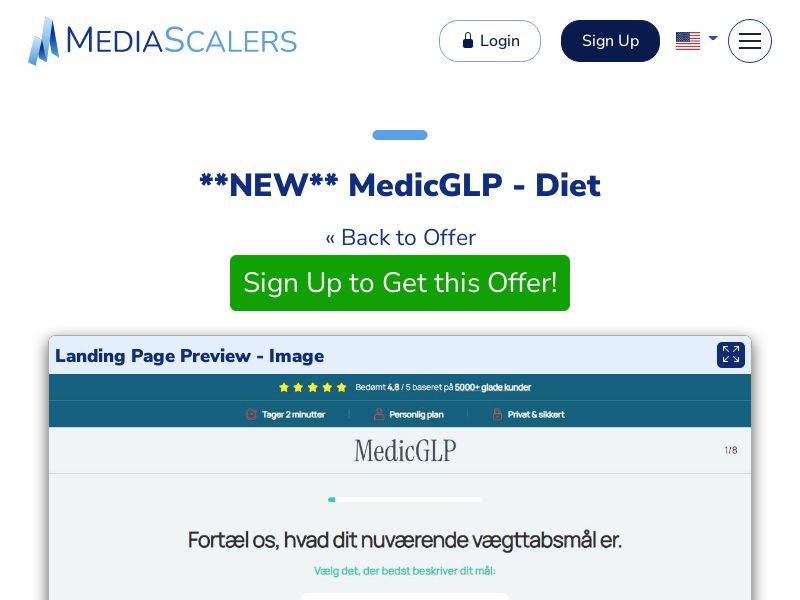 MedicGLP - Diet {+Quiz, DTC} [DK]
