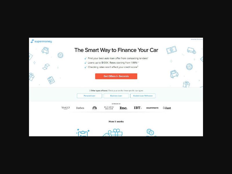 SuperMoney - Auto Purchase Loan- US Revshare