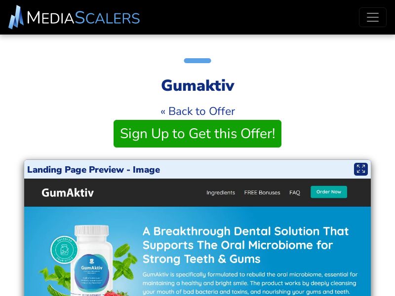 Gumaktiv {+DTC, TSL, VSL} [US, CA, AU, UK, NZ, IE]