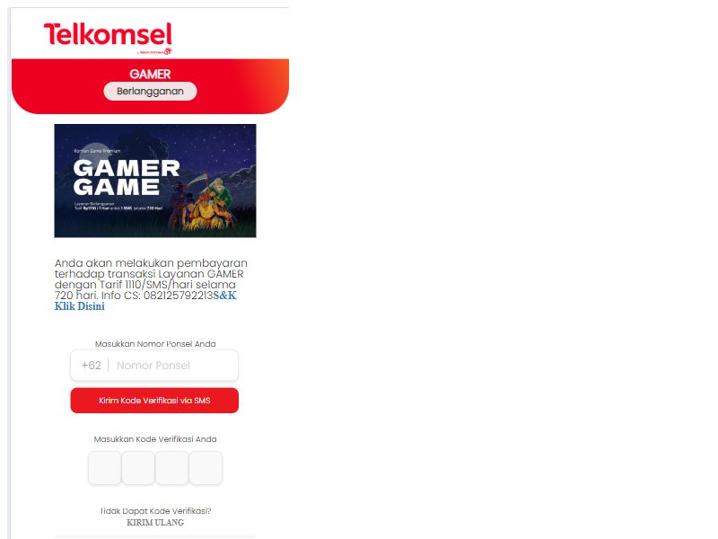 Gamer TELKOMSEL