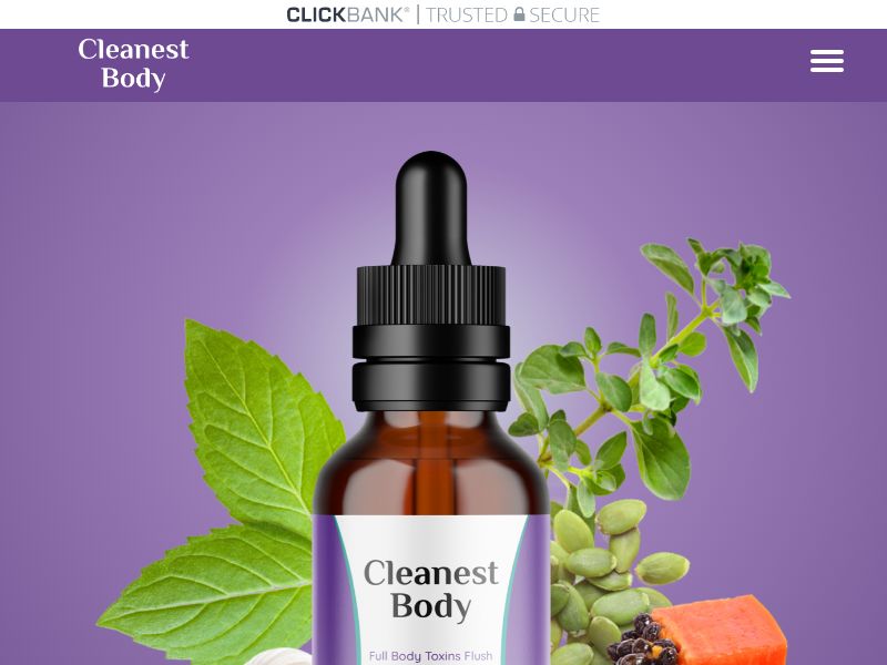 Cleanest Body - Including Checkout Event Tracking - (Nutra / Diet) - [US, CA, UK, IE, AU, NZ]