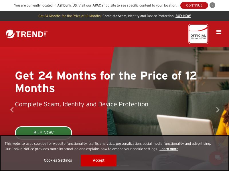 TrendMicro.com Utility CPS - Multiple Geos