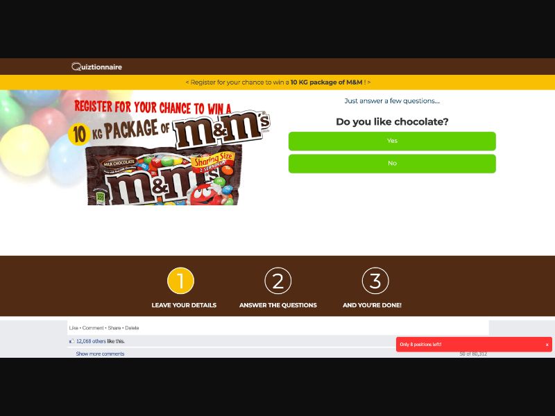 AU - Quiztionnaire - M&M - (CPL)