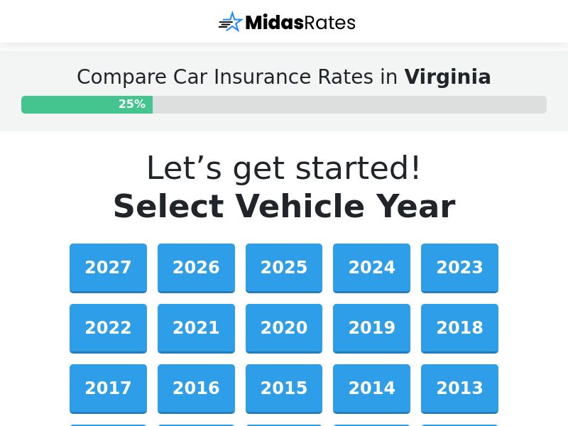 Auto Insurance (midasrates) | CPL | US | Dynamic Payout | Pre-Approval | Proven Quality Required