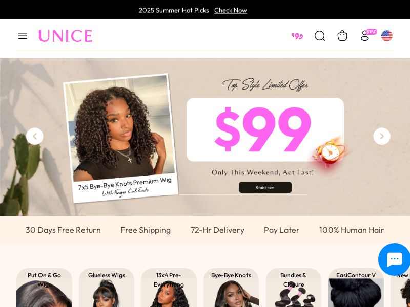Unice.com Ecommerce CPS - United States