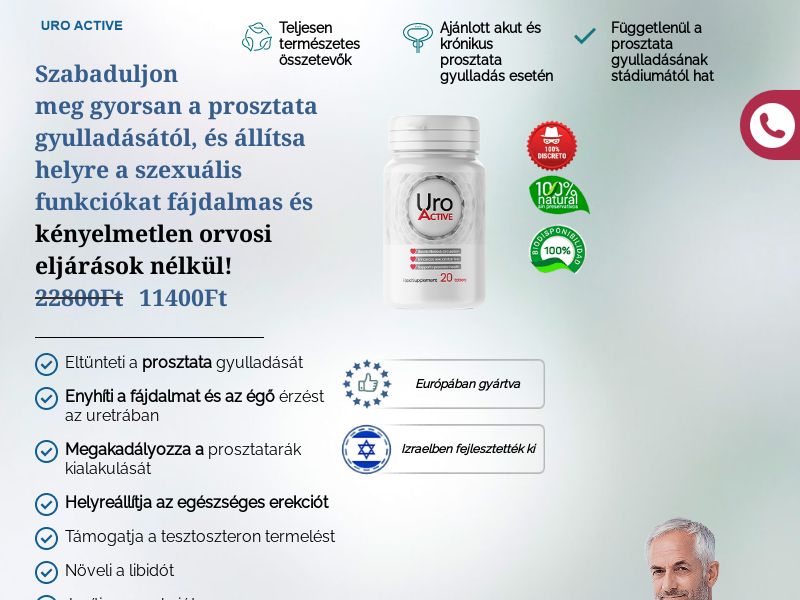 Uro Active EU - prostatitis