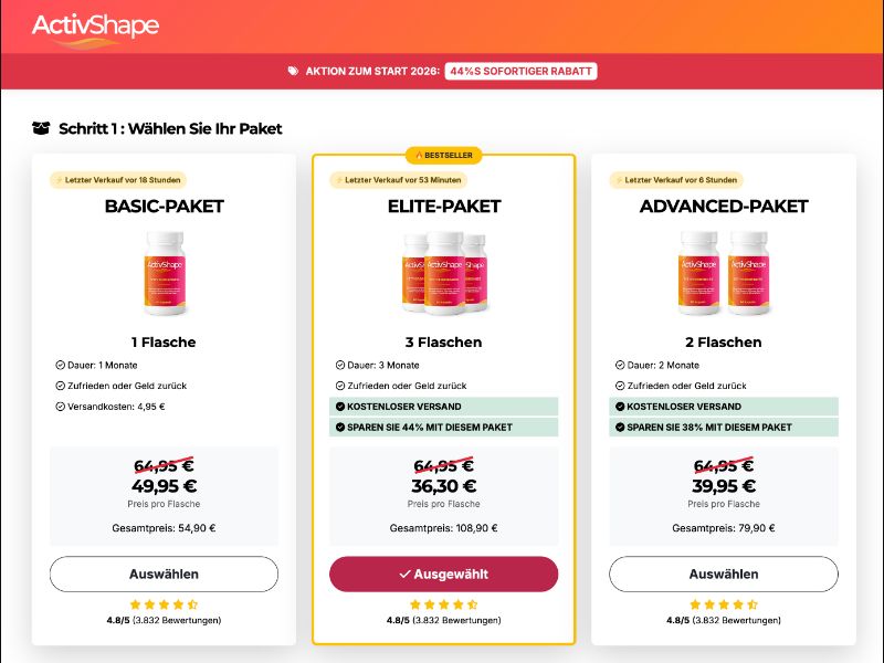 [WEB+MOB] ACTIVSHAPE - FAT BURNER - DE - AT - CPS